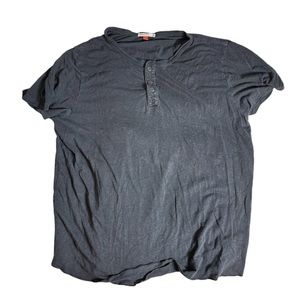 Marine Layer Short Sleeve Henley XL